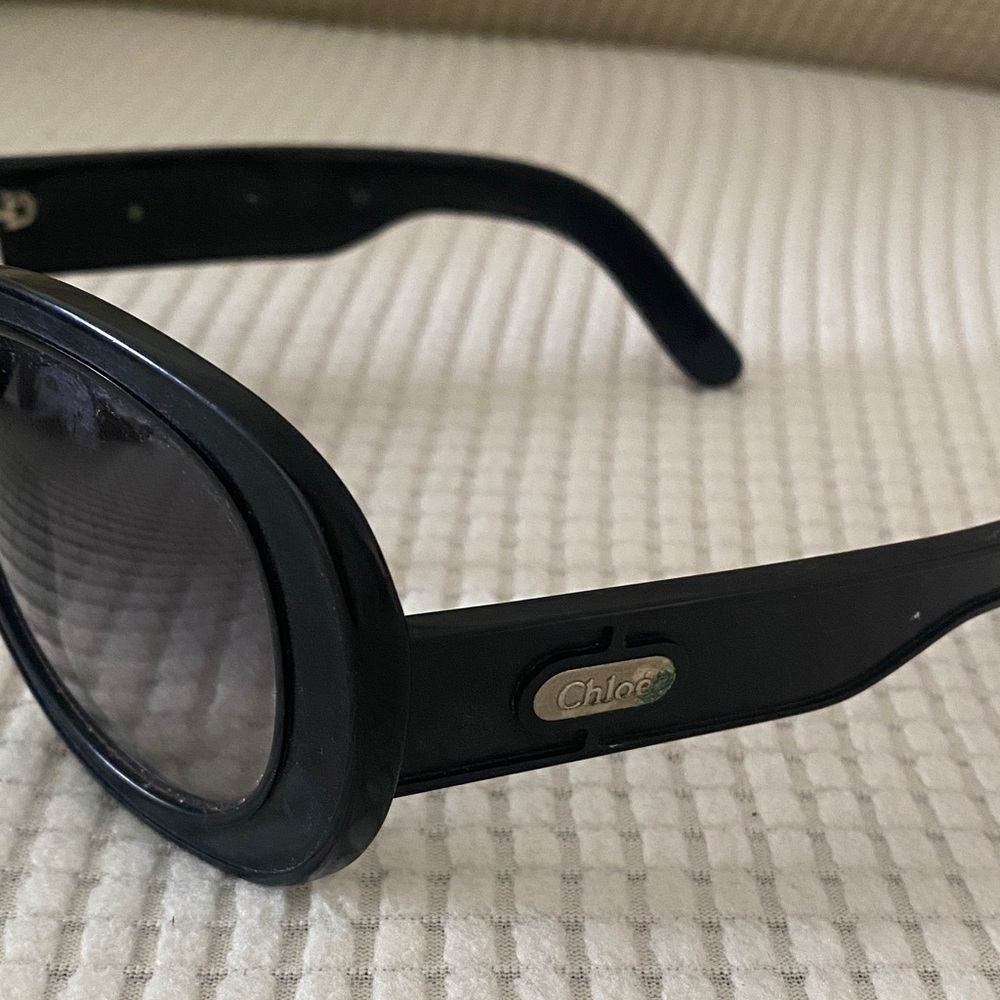 Chloe Elegant Black Sunglasses